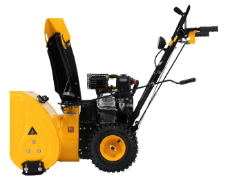 Бензиновая снегоуборочная машина SBM 610, 212 cc, ручной старт, фара Denzel