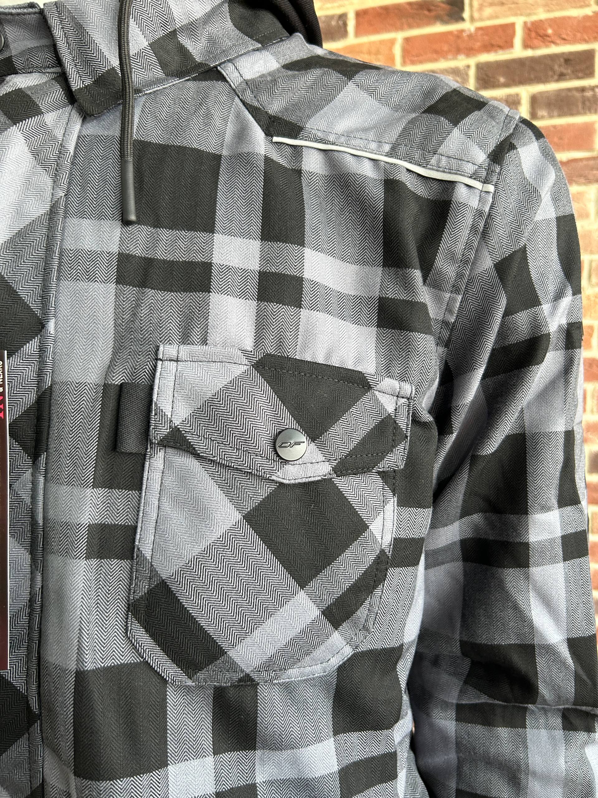 Моторубашка STREETFIGHTER Man Grey с защитой (XXL)
