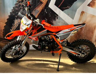 Питбайк Motoland 125 SX 125 E 14/12 оранжевый