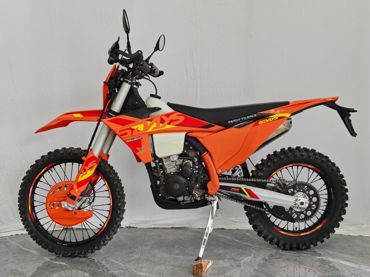 Мотоцикл Regulmoto SIX DAYS NB350 (Оранжевый)