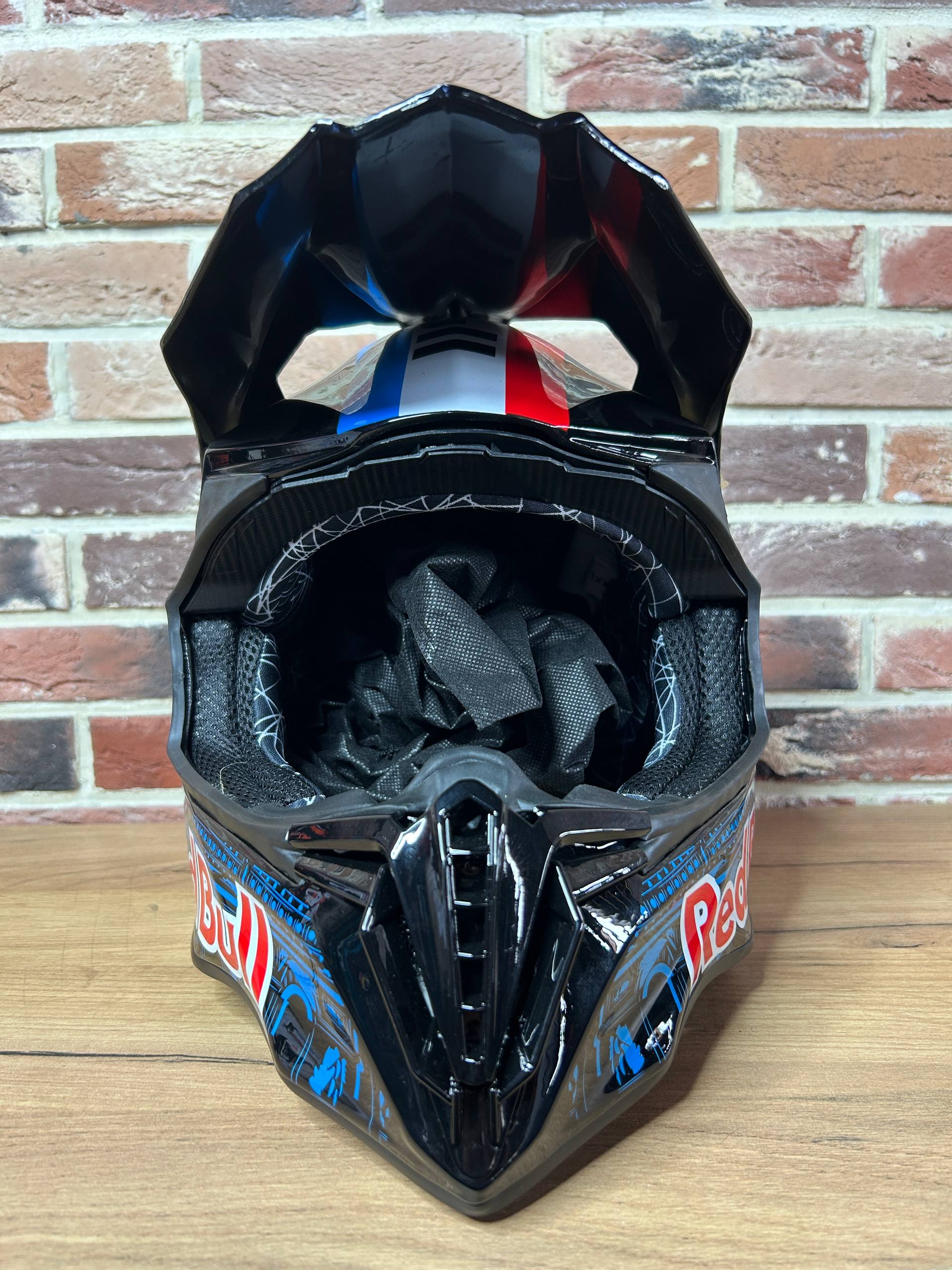 Шлем кроссовый RedBull черный - 2XL