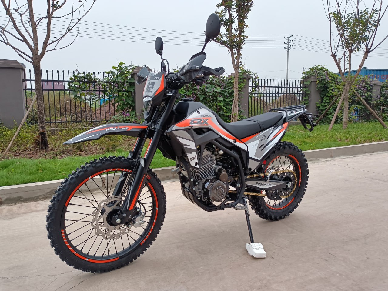 Мотоцикл Regulmoto CR-X (Черный/Оранжевый)
