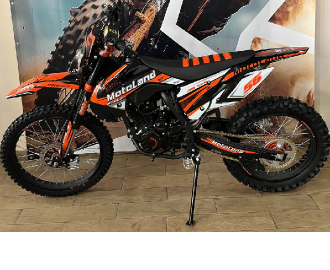 Мотоцикл кросс Motoland CRF300 (Оранжевый)