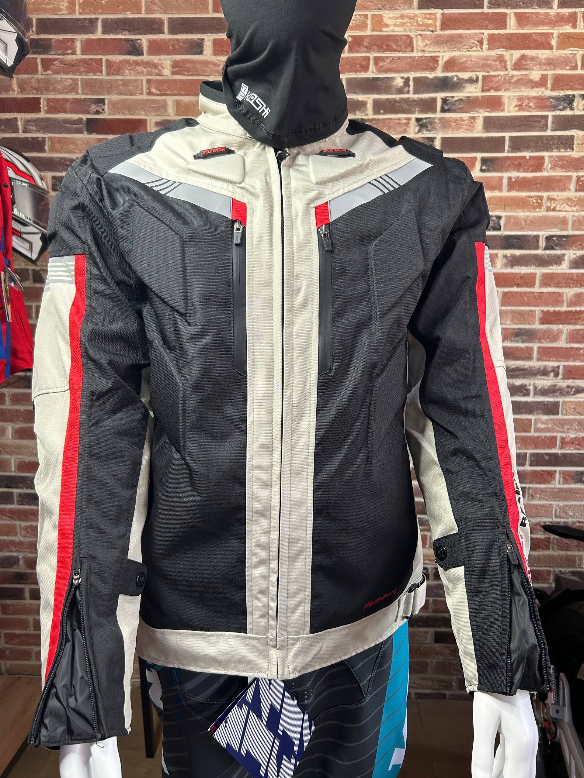 Куртка GHOST RACING белая - 2XL