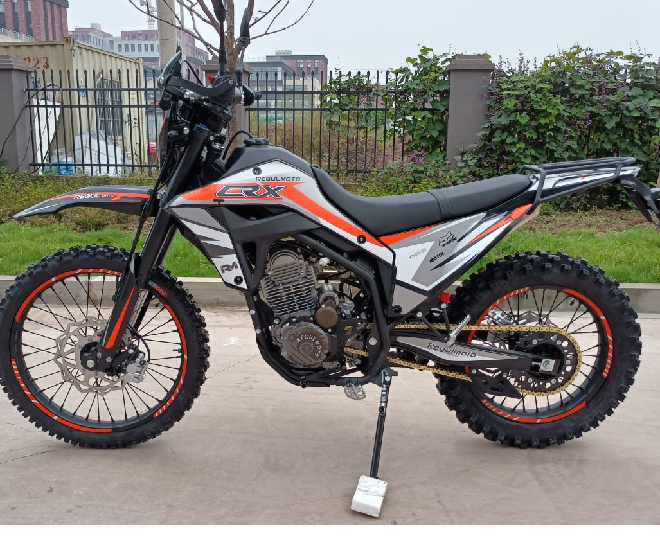 Мотоцикл Regulmoto CR-X (Черный/Оранжевый)