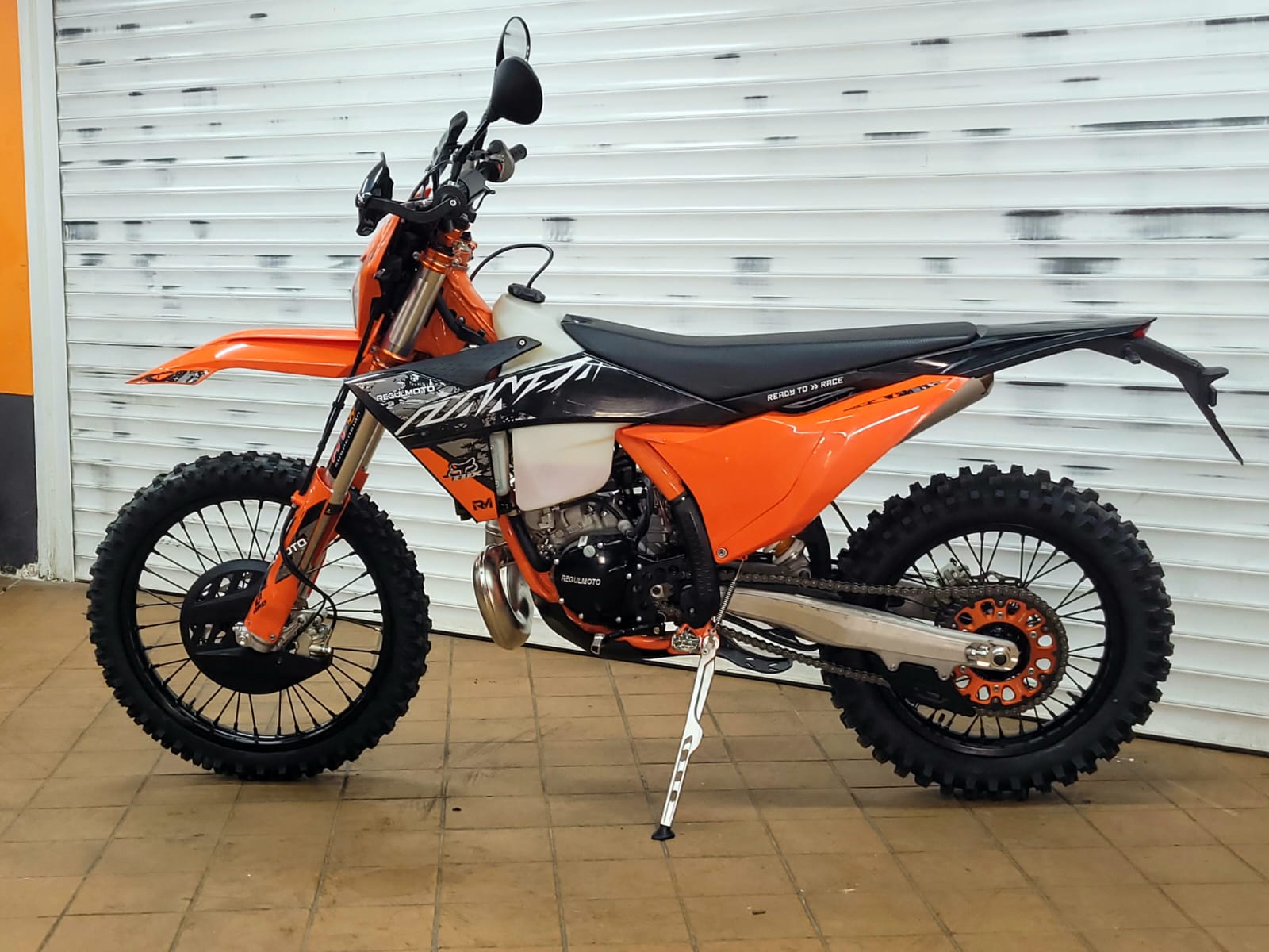 Мотоцикл Regulmoto LANZA 2T (Оранжевый/Черный)