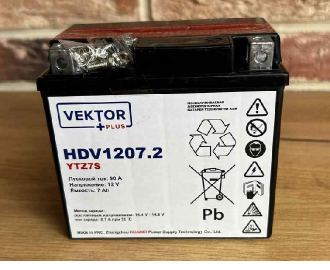 Аккумуляторная батарея VEKTOR PLUS HDV 1207.2