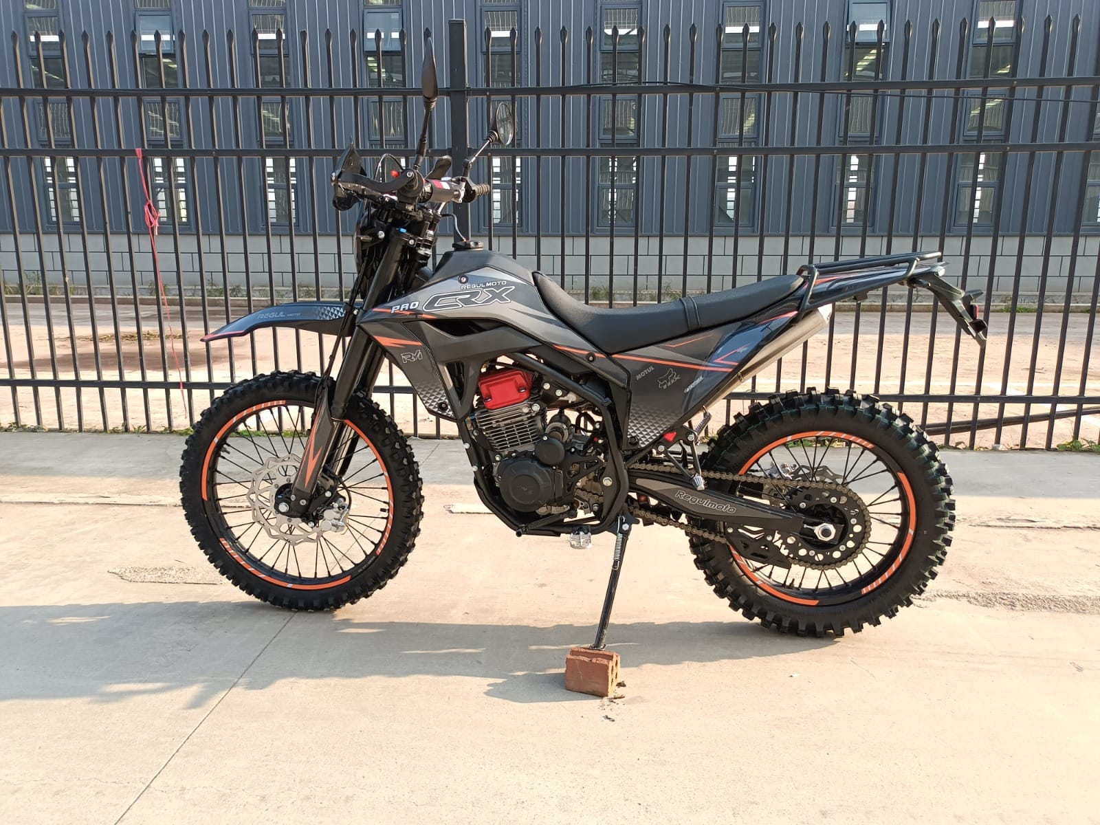 Мотоцикл Regulmoto CR-X PRO (Оранжевый/Серый)