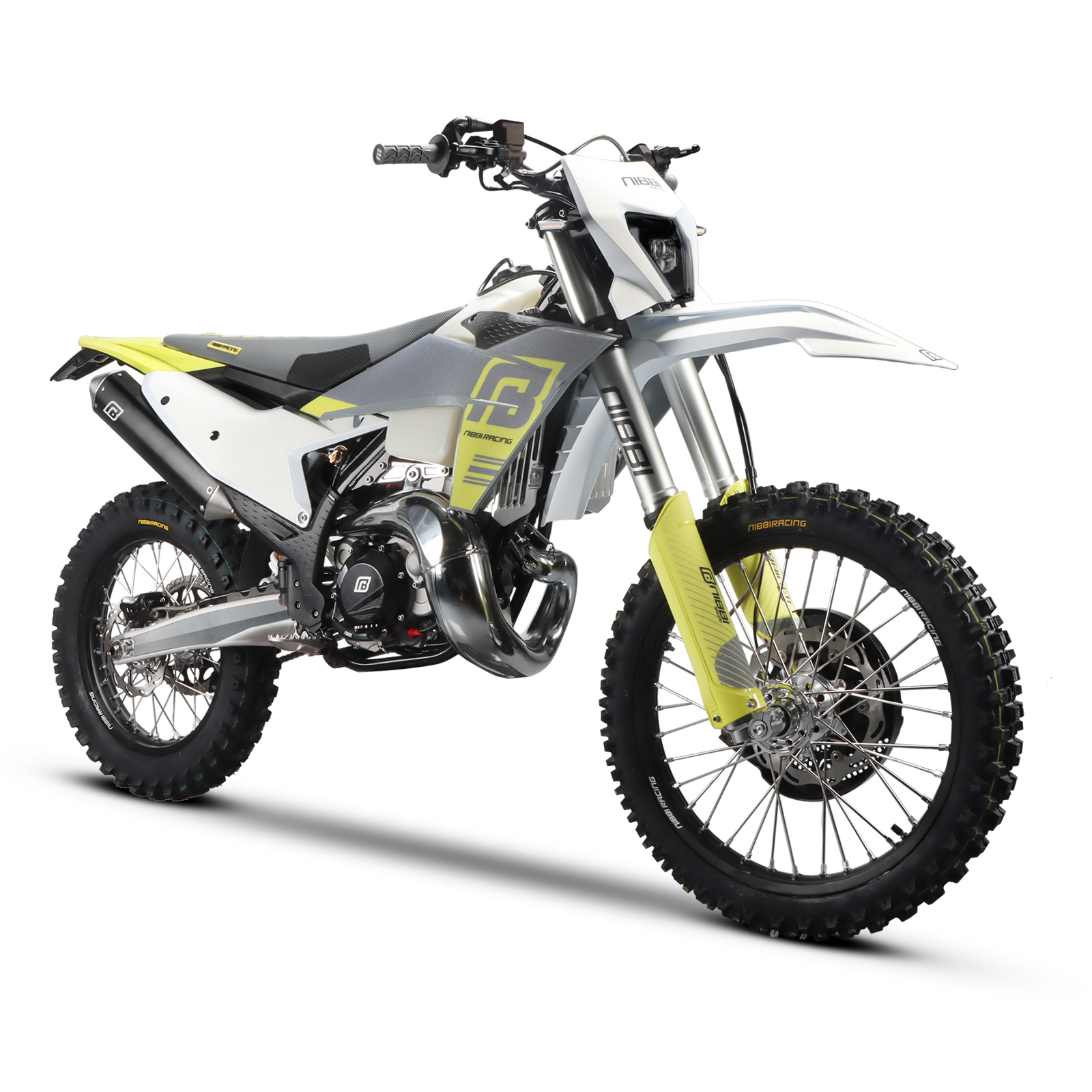 Мотоцикл Regulmoto NIBBI TE N300-SR 2T (Белый/Серый)