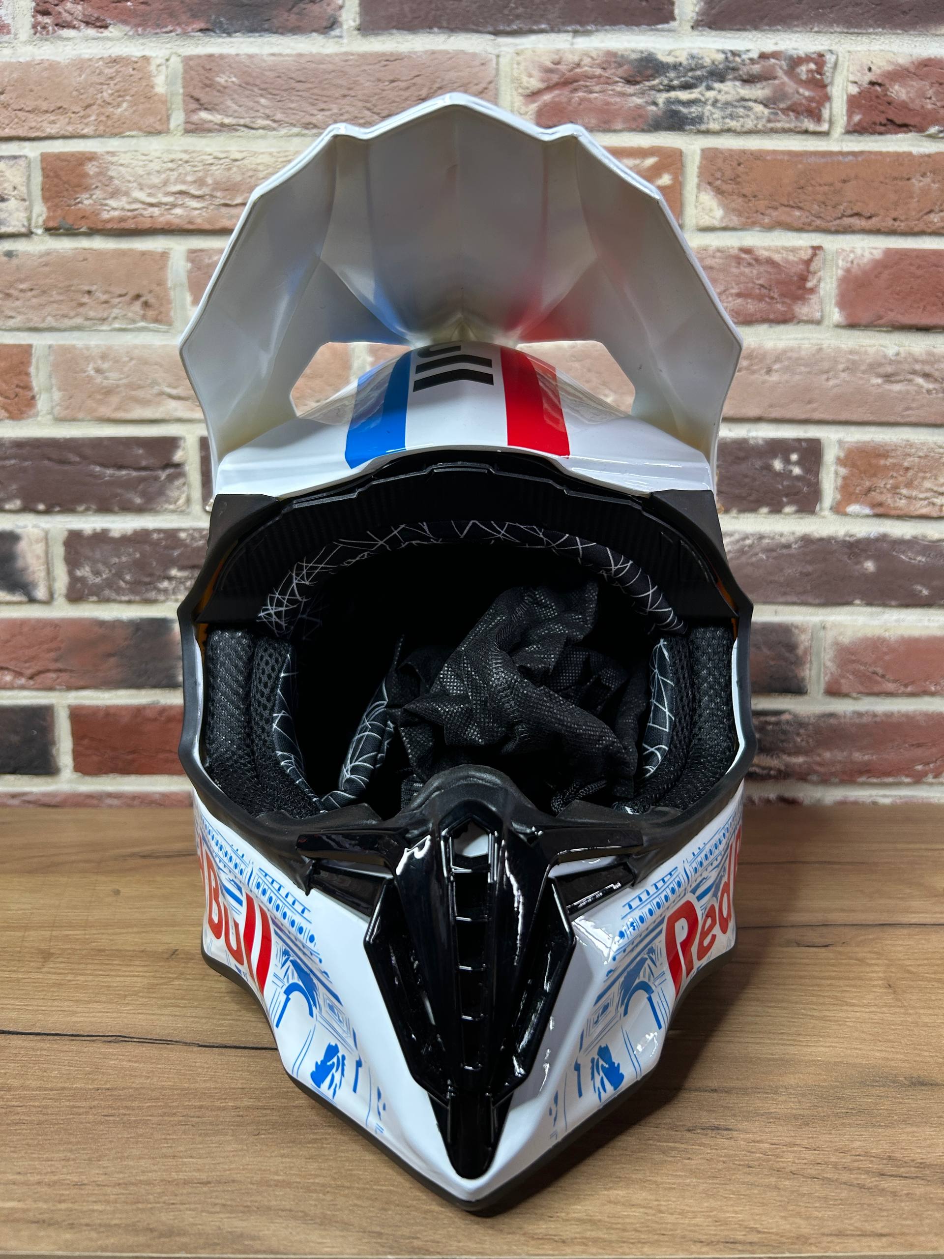 Шлем кроссовый RedBull белый - 2XL