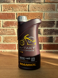 Моторное масло для мотоциклов 7812 Mannol 4-Takt Motorbike 10w40 (1л)