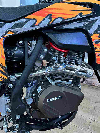 Мотоцикл Regulmoto ATHLETE PRO NEW (Черный/Оранжевый)