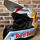 Шлем кроссовый RedBull белый - 2XL