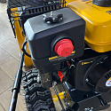 Бензиновая снегоуборочная машина SB 560 LP, 212 cc, электростартер, фара Denzel