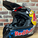 Шлем кроссовый RedBull черный - XL