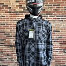 Моторубашка STREETFIGHTER Man Grey с защитой (M)