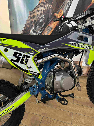 Питбайк Motoland TCX125E 17/14 зеленый 