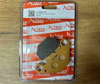 Колодки тормозные дисковые №10 X-TECH (semi-metallic) полуметаллические
