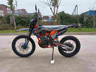 Мотоцикл Regulmoto ATHLETE PRO 300 (4 valves) 6 передач (Черный/Оранжевый/Синий)