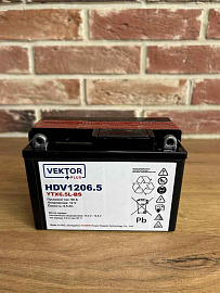 Аккумуляторная батарея VEKTOR PLUS HDV 1206.5