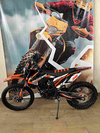 Мотоцикл кросс Motoland CRF300 (Оранжевый)