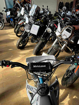 Питбайк Motoland TCX125E 17/14 зеленый 