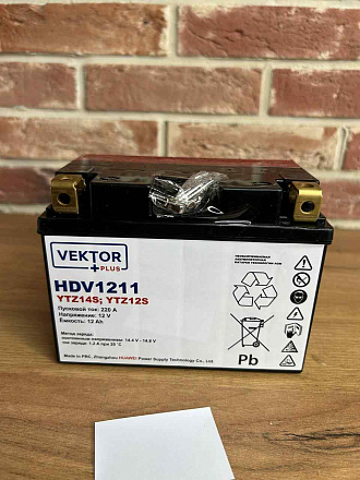 Аккумуляторная батарея VEKTOR PLUS HDV 1211