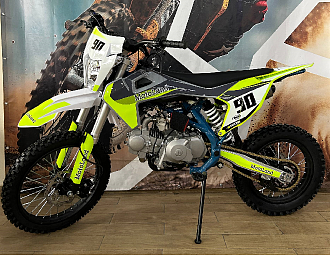 Питбайк Motoland TCX125E 17/14 зеленый 