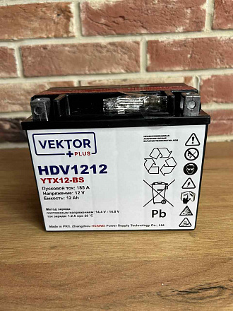 Аккумуляторная батарея VEKTOR PLUS HDV 1212