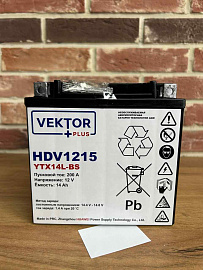 Аккумуляторная батарея VEKTOR PLUS HDV 1215
