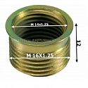 Ввертыш свечной мото (M14X1,25 L=12mm)