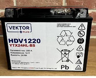 Аккумуляторная батарея VEKTOR PLUS HDV 1220