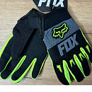 Перчатки мото (детские) FOX №2 Neon-Green/White (16 см/8-9 лет) мотокросс