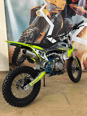 Питбайк Motoland TCX125E 17/14 зеленый 