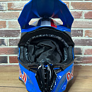 Шлем кроссовый RedBull синий - XL