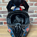 Шлем кроссовый RedBull черный - XL