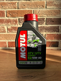 Масло моторное Motul ATV-UTV EXPERT 10W40 4T, 1 л.