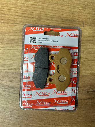 Колодки тормозные дисковые №1 X-TECH (semi-metallic) полуметаллические