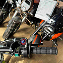 Питбайк Motoland TCX125E 17/14 зеленый 
