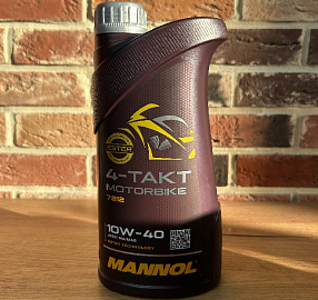 Моторное масло для мотоциклов 7812 Mannol 4-Takt Motorbike 10w40 (1л)