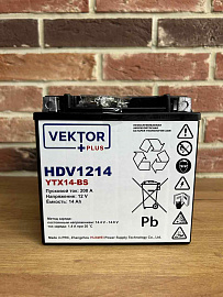 Аккумуляторная батарея VEKTOR PLUS HDV 1214