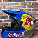 Шлем кроссовый RedBull синий - XL