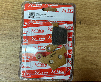 Колодки тормозные дисковые №20 X-TECH (semi-metallic) полуметаллические