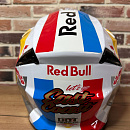 Шлем кроссовый RedBull белый - 2XL