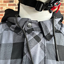Моторубашка STREETFIGHTER Man Grey с защитой (M)