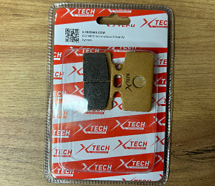 Колодки тормозные дисковые №4 X-TECH (semi-metallic) полуметаллические