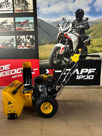Бензиновая снегоуборочная машина SB 560 LP, 212 cc, электростартер, фара Denzel