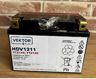 Аккумуляторная батарея VEKTOR PLUS HDV 1211