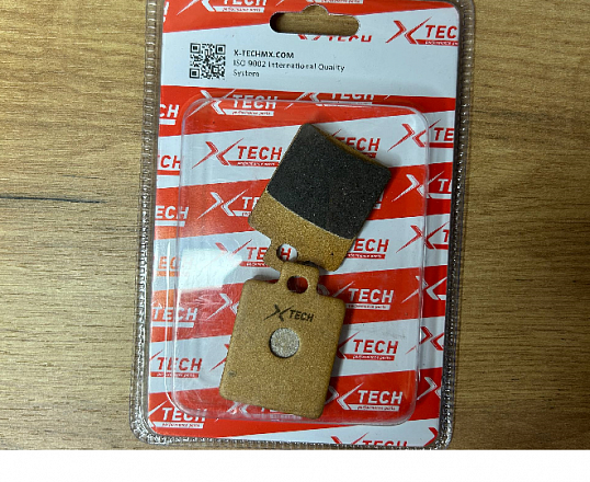 Колодки тормозные дисковые №12 X-TECH (semi-metallic) полуметаллические