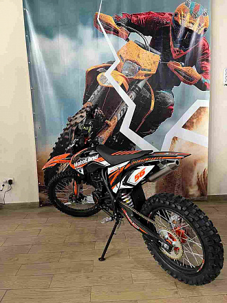 Мотоцикл кросс Motoland CRF300 (Оранжевый)